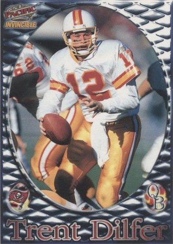 1997 Pacific Invincible Trent Dilfer #186
