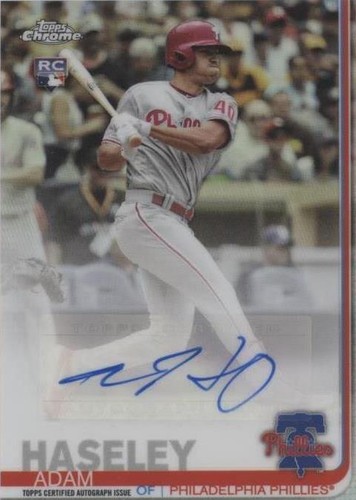 2019 Topps Chrome Update Series - Adam Haseley #CUA-AH