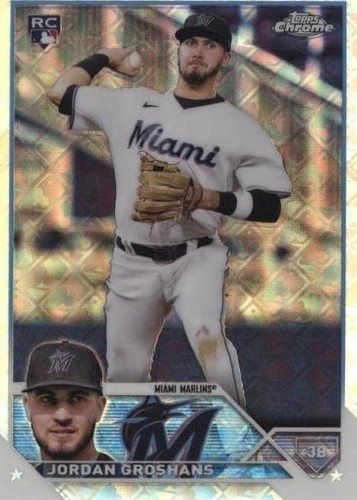 2023 Topps Chrome Logofractor Edition - Jordan Groshans #9