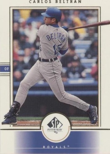 2000 SP Authentic - Carlos Beltran #28