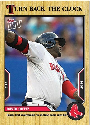 2022 Topps Now Turn Back the Clock - David Ortiz #113