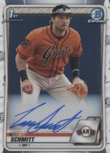 2020 Bowman Draft - Casey Schmitt #CDA-CS