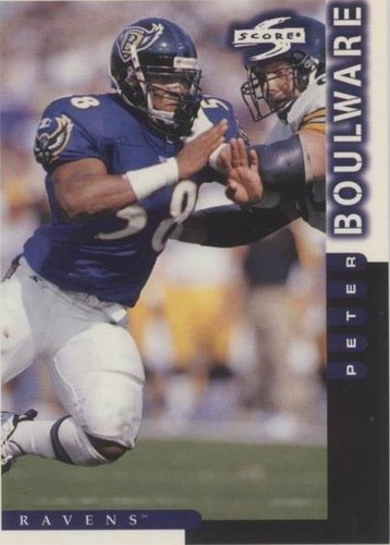 1998 Score Peter Boulware #16