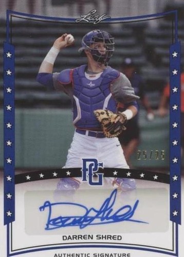 2014 Leaf Perfect Game Showcase - Darren Shred #A-DS2
