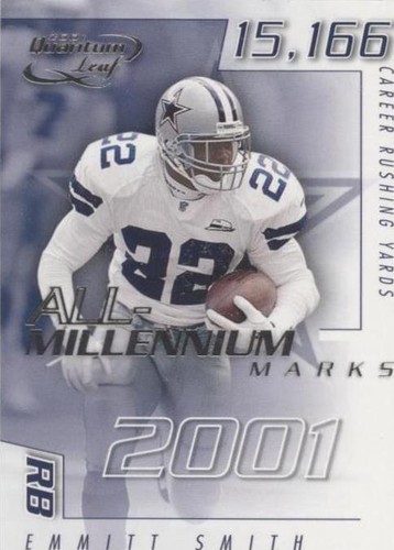 2001 Quantum Leaf Emmitt Smith #A MAR - 3