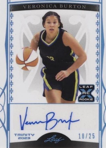 2022-23 Leaf Trinity - Veronica Burton #BA-VB1