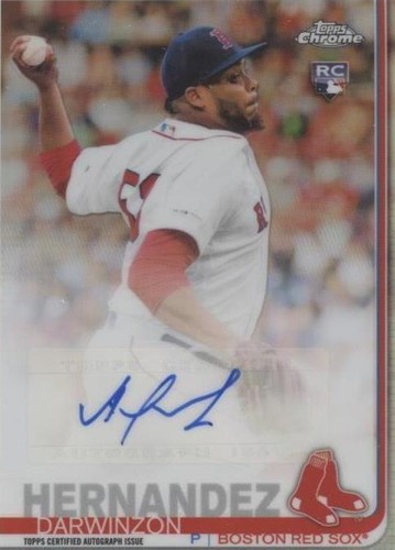 2019 Topps Chrome Update Series - Darwinzon Hernandez #CUA-DH