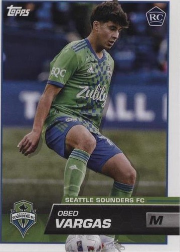 2023 Topps MLS Obed Vargas #108