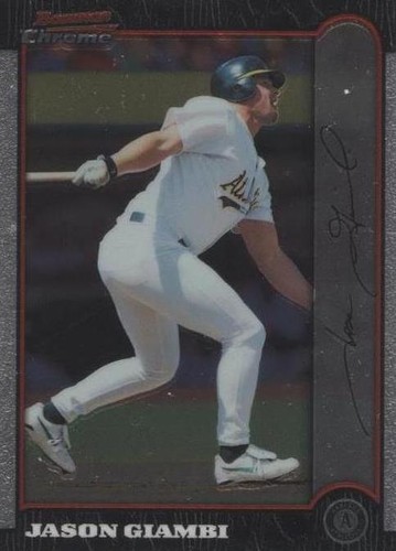 1999 Bowman Chrome - Jason Giambi #267