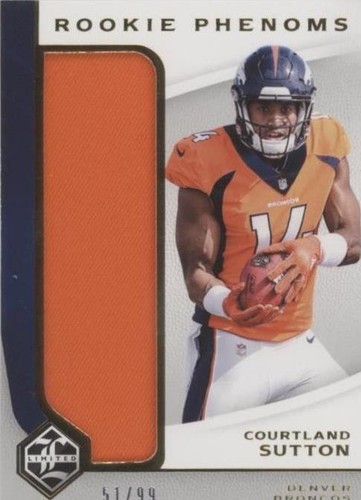2018 Panini Limited Courtland Sutton #RP-CS