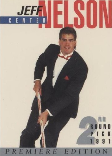 1991 Arena Draft Tuxedo Exclusive Premiere Edition - Jeff Nelson #27