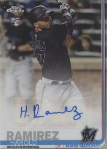 2019 Topps Chrome Update Series - Harold Ramirez #CUA-HR