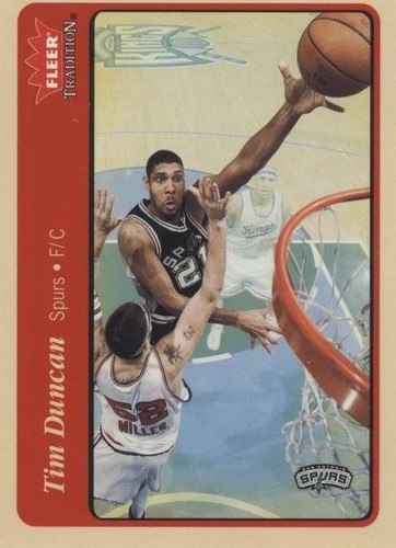 2004-05 Fleer Tradition - Tim Duncan #58