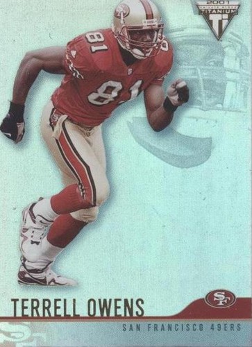 2001 Pacific Private Stock Titanium Terrell Owens #122