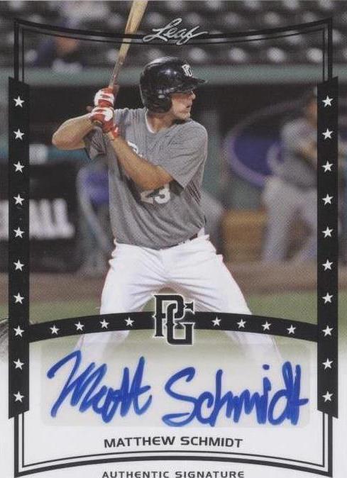 2014 Leaf Perfect Game Showcase - Matt Schmidt #A-MS1