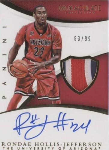 2015 Panini Immaculate Collection Collegiate - Rondae Hollis-Jefferson #361