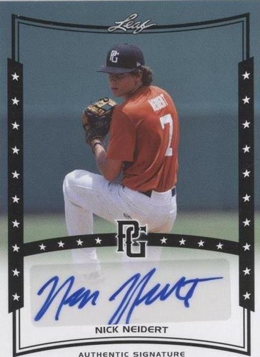 2014 Leaf Perfect Game Showcase - Nick Neidert #A-NN1