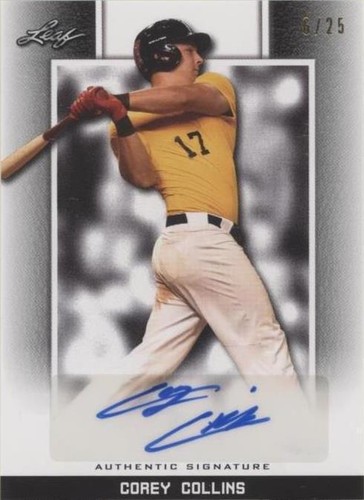 2019 Leaf Perfect Game National Showcase - Corey Collins #BA-CC1