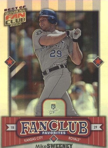 2002 Donruss Best of Fan Club - Mike Sweeney #298