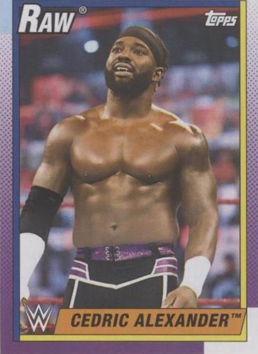 2021 Topps Heritage WWE - Cedric Alexander #7