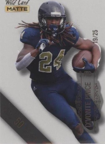 2022 Wild Card MATTE D'Vonte Price #MB-24