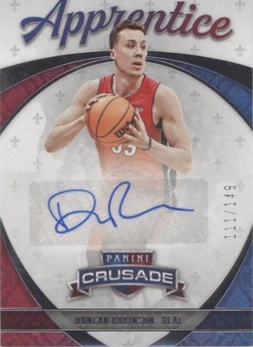 2021-22 Panini Chronicles - Duncan Robinson #APP-DRO
