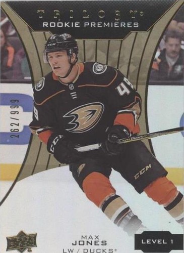 2019-20 Upper Deck Trilogy - Max Jones #57