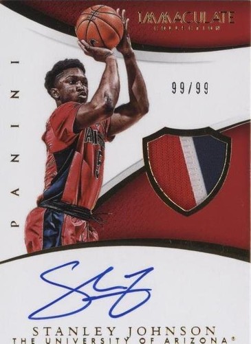2015 Panini Immaculate Collection Collegiate - Stanley Johnson #349