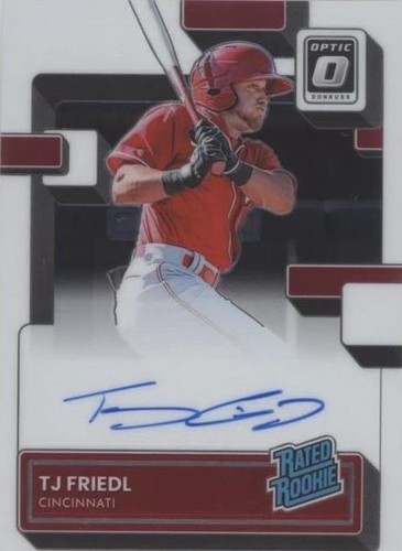 2022 Panini Donruss Optic - T.J. Friedl #RRS-TF