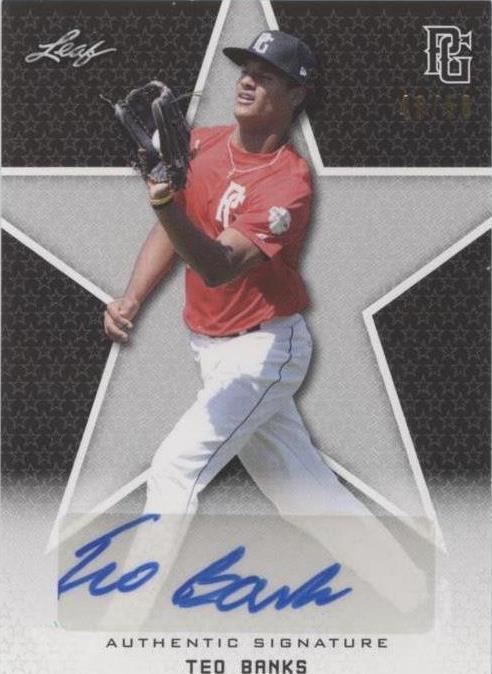 2020 Leaf Perfect Game National Showcase - Teo Banks #BA-TB1
