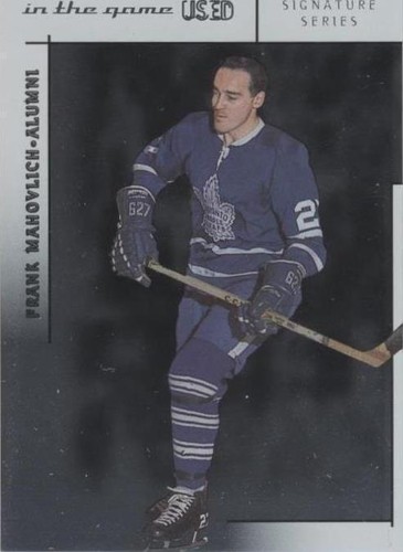 2003-04 In the Game-Used Signature Series - Frank Mahovlich #112