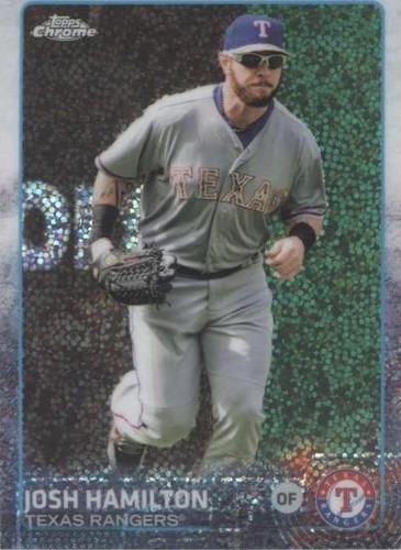 2015 Topps Chrome Update - Josh Hamilton #US257