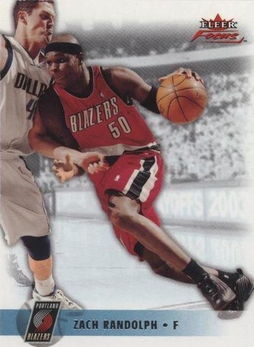 2003-04 Fleer Focus - Zach Randolph #40