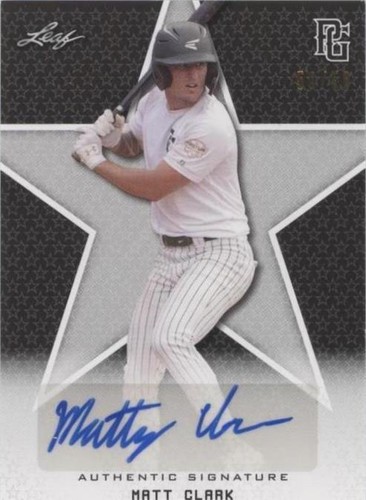 2020 Leaf Perfect Game National Showcase - Matt Clark #BA-MC1