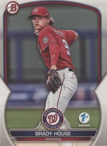 2023 Bowman 1st Edition - Brady House #BPPF-68