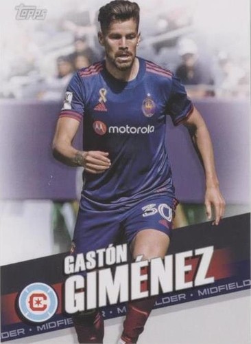 2022 Topps MLS Gaston Gimenez #82