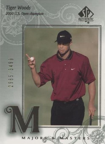 2002 SP Authentic - Tiger Woods #138