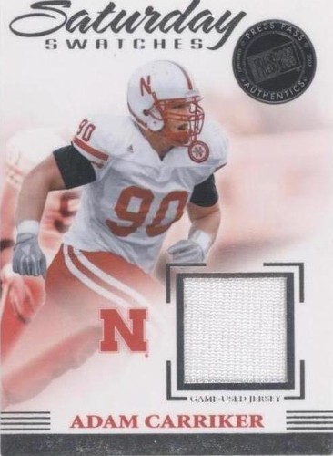 2007 Press Pass Legends Adam Carriker #SS-AC