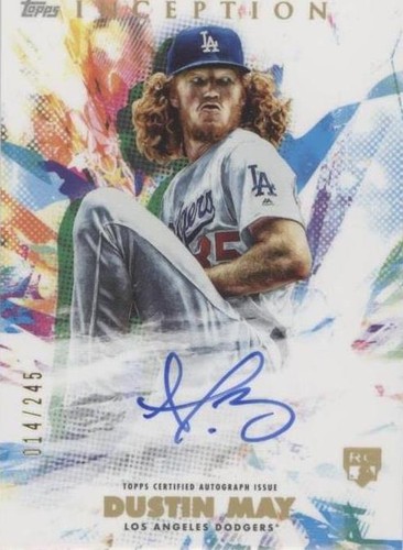 2020 Topps Inception - Dustin May #RESA-DM