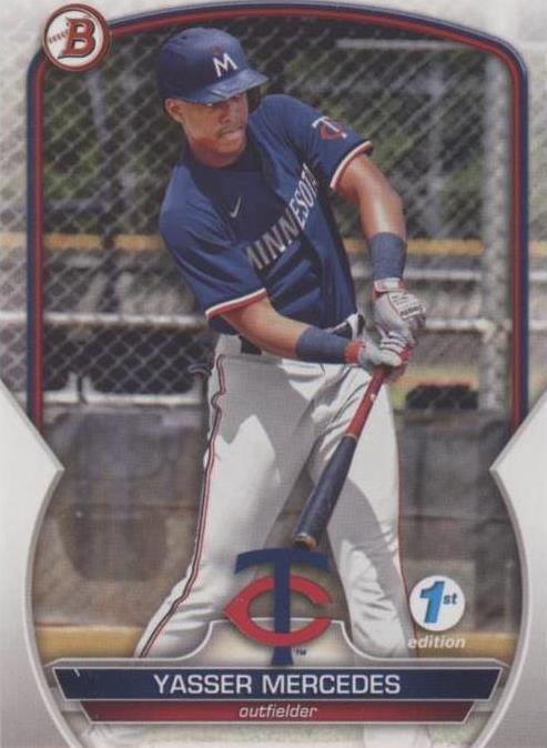 2023 Bowman 1st Edition - Yasser Mercedes #BPPF-99