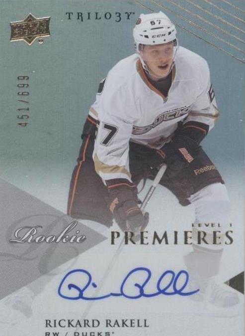 2013-14 Upper Deck Trilogy - Rickard Rakell #191