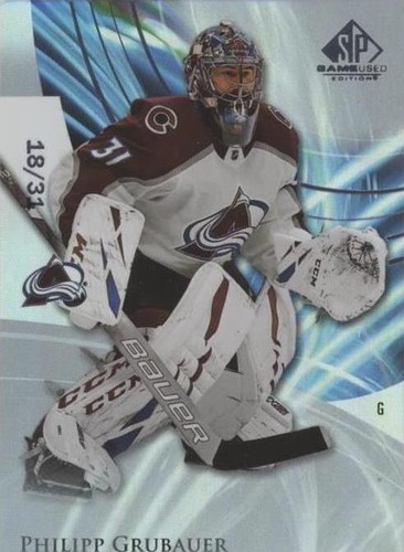 2020-21 Upper Deck SP Game Used - Philipp Grubauer #69