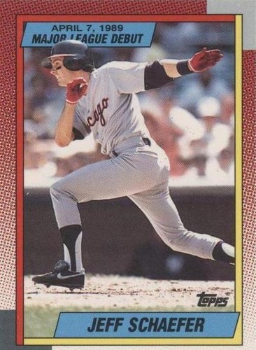 1989-90 Topps Major League Debut 1989 - Jeff Schaefer #109
