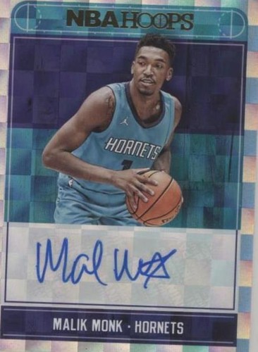 2017-18 Panini NBA Hoops - Malik Monk #RA-MMK