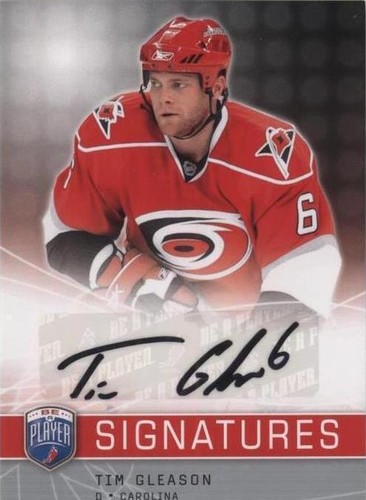 2008-09 Upper Deck Be a Player - Tim Gleason #S-TG
