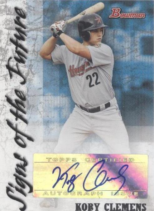 2007 Bowman - Koby Clemens #SOF-KC