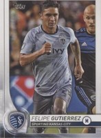 2020 Topps MLS Felipe Gutierrez #127