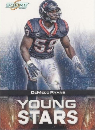 2008 Score DeMeco Ryans #YS-18