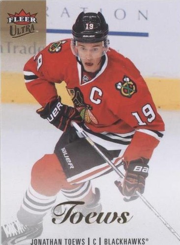 2013-14 Fleer Showcase - Jonathan Toews #14