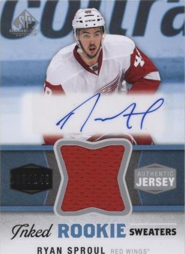 2014-15 SP Game Used - Ryan Sproul #IRS-RS